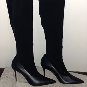Manolo Blahnik knee high boots